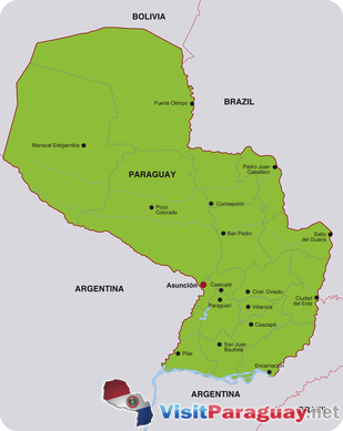 Paraguay Map